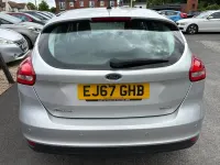 Used Ford Focus Titanium 125 HP (91 kW) 2017 Silver Hatchback