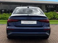 Used Audi A3 Black Edition 150 HP (110 kW) 2023 Blue Sedan