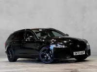 Used Jaguar XF Chequered Flag 2020 Black Estate
