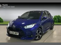 Used Toyota Yaris Design 116 HP (85 kW) 2024 Blue Hatchback