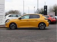 Used Peugeot 208 Active+ 101 HP (74 kW) 2023 Yellow Hatchback