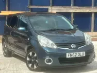 Used Nissan Note N-TEC 110 HP (80 kW) 2012 Blue Hatchback