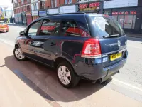 Used Vauxhall Zafira 140 HP (102 kW) 2012 Blue MPV