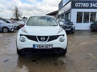 Used Nissan Juke Visia 94 HP (69 kW) 2014 White SUV