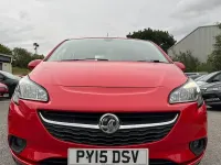Used Vauxhall Corsa Excite 90 HP (66 kW) 2015 Red Hatchback