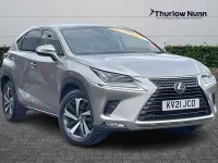 Used Lexus NX300h E-FOUR 197 HP (144 kW) 2021 Silver SUV