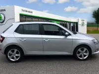 Used Skoda Fabia 81 HP (59 kW) 2018 Brilliant silver metallic Hatchback