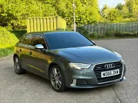 Używany Audi A3 Sport 150 KM (110 kW) 2017 Szary Hatchback