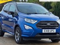 Used Ford Ecosport ST-Line 101 HP (74 kW) 2018 Blue SUV