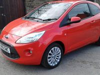 Used Ford Ka Zetec 69 HP (50 kW) 2011 Red Hatchback