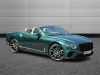 Used Bentley Continental 635 HP (467 kW) 2019 Green Cabriolet