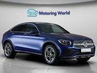 Usado Mercedes GLC220 AMG line 194 HP (142 kW) 2022 Azul Coupé