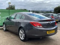 Used Vauxhall Insignia SRi 160 HP (117 kW) 2009 Grey Hatchback
