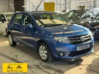 Used Dacia Sandero Lauréate 90 HP (66 kW) 2013 Blue Hatchback