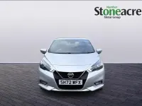 Używany Nissan Micra Acenta 92 KM (67 kW) 2022 Srebrny Hatchback
