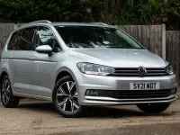 Used VW Touran SEL 150 HP (110 kW) 2021 Silver MPV