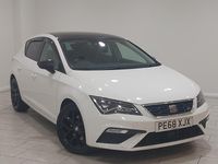 Used Seat Leon FR 125 HP (91 kW) 2018 White Hatchback