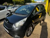 Used Kia Venga 125 HP (91 kW) 2017 Black Hatchback
