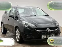 Used Vauxhall Corsa 90 HP (66 kW) 2019 Black Hatchback