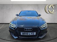 Used Audi A4 S-Line 190 HP (139 kW) 2018 Black Sedan