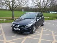 Used Mercedes B180 Executive 109 HP (80 kW) 2016 Black Hatchback