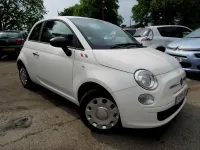 Used Fiat 500 Pop 69 HP (50 kW) 2015 White Hatchback