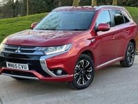 Used Mitsubishi Outlander P-HEV 2015 Red Estate