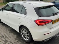 Used Mercedes A180 Executive 116 HP (85 kW) 2019 White Hatchback