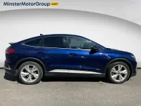 Used Audi Q4 e-tron S-Line 150 kW (204 HP) 2023 Blue SUV