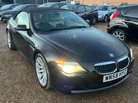 Used BMW 635 Cabriolet Sport Line 2008 Black Cabriolet