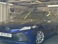 Used Toyota Camry Hybrid Design 218 HP (160 kW) 2020 Blue Sedan