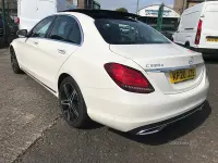 Used Mercedes C220 Sport Edition 2020 White Sedan