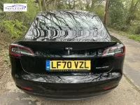 Używany Tesla Model 3 254 kW (346 KM) 2020 Czarny Sedan/Limuzyna