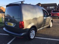 used VW Caddy 2.0 TDI BlueMotion Tech 102PS Highline Nav Van 54188 miles NO VAT 2 owner