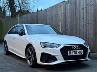 Used Audi A4 Black Edition 2021 White Estate