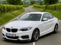 Used BMW M235 M Sport 326 HP (239 kW) 2015 White Coupe