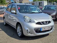Used Nissan Micra Acenta 80 HP (58 kW) 2013 Silver Hatchback