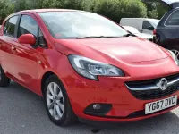 Used Vauxhall Corsa 75 HP (55 kW) 2017 Red Hatchback