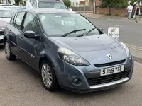 Used Renault Clio Dynamique 98 HP (72 kW) 2009 Blue Hatchback