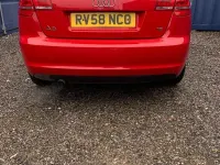 Used Audi A3 100 HP (73 kW) 2008 Red Hatchback