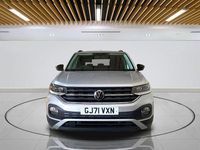 Used VW T-Cross Black Edition 110 HP (80 kW) 2021 Silver SUV