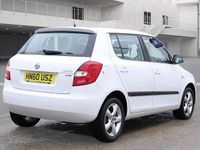 Used Skoda Fabia SE 105 HP (77 kW) 2011 White Hatchback