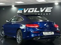 Used Mercedes C220 AMG line 2017 Blue Coupe