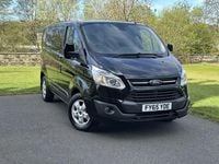 Used Ford Transit Custom Limited 125 HP (91 kW) 2015 Black Van