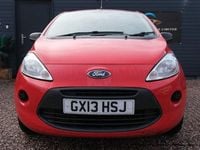 Used Ford Ka Studio 69 HP (50 kW) 2013 Red Hatchback