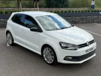 Used VW Polo BlueGT 150 HP (110 kW) 2017 White Hatchback