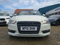 Used Audi A3 Cabriolet Sport 150 HP (110 kW) 2015 White Cabriolet