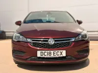 Used Vauxhall Astra 150 HP (110 kW) 2018 Red Hatchback