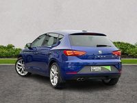 Used Seat Leon FR 123 HP (90 kW) 2018 Blue Hatchback