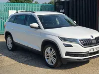 Used Skoda Kodiaq SE L 150 HP (110 kW) 2018 White SUV